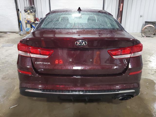 5XXGT4L34KG356083 - 2019 KIA OPTIMA LX Бордовый фото 6