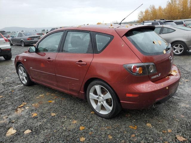 JM1BK343661527309 - 2006 MAZDA 3 HATCHBACK Красный фото 2