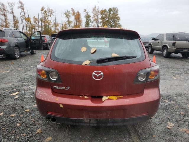 JM1BK343661527309 - 2006 MAZDA 3 HATCHBACK Красный фото 6