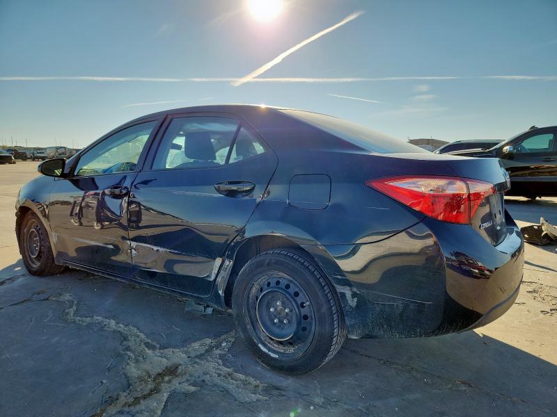 5YFBURHE4KP890447 - 2019 TOYOTA COROLLA L 黑色 照片 2