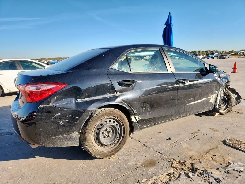 5YFBURHE4KP890447 - 2019 TOYOTA COROLLA L 黑色 照片 3