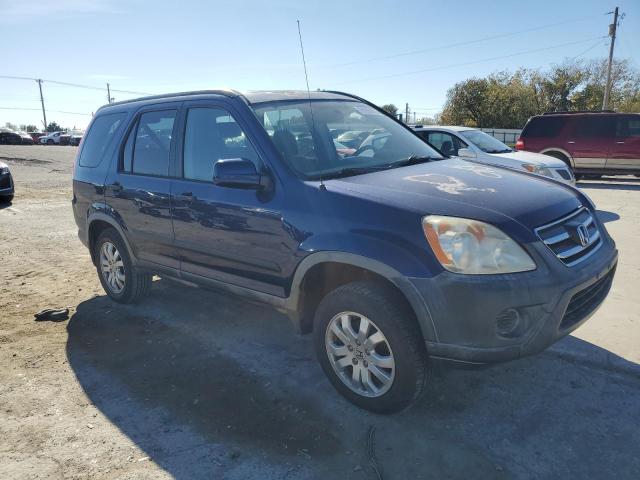 JHLRD788X5C036558 - 2005 HONDA CR-V EX BLUE photo 4