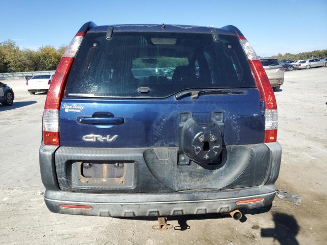 JHLRD788X5C036558 - 2005 HONDA CR-V EX BLUE photo 6