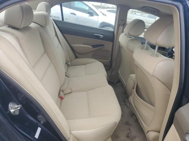 1HGFA16506L056786 - 2006 HONDA CIVIC LX BLUE photo 10