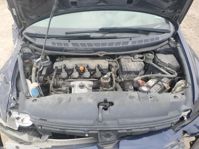 1HGFA16506L056786 - 2006 HONDA CIVIC LX BLUE photo 11