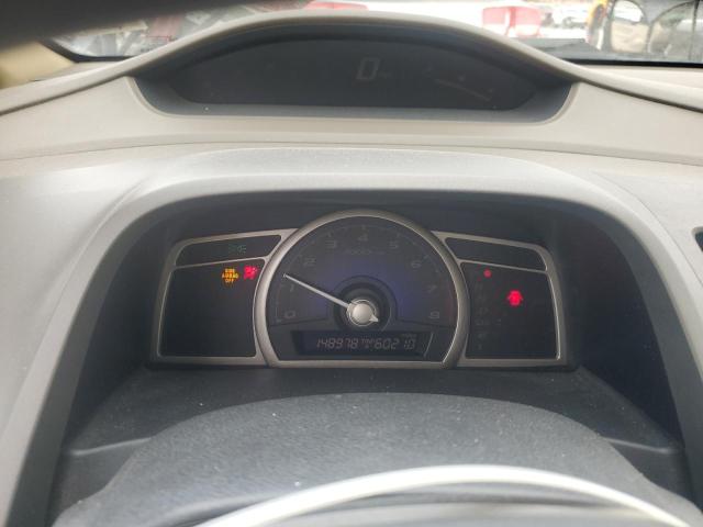 1HGFA16506L056786 - 2006 HONDA CIVIC LX BLUE photo 9