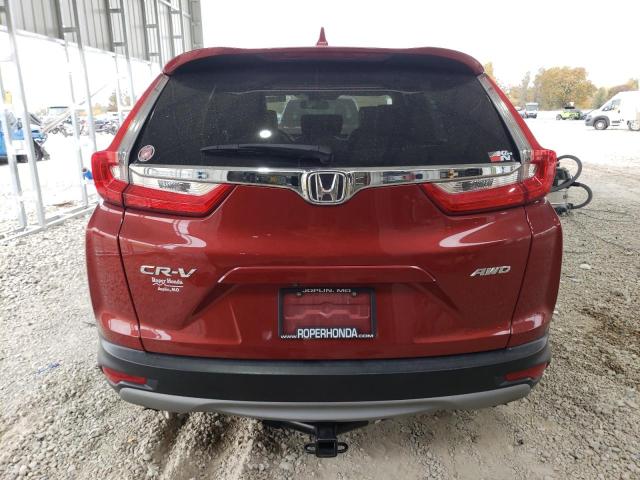 2HKRW2H51HH687666 - 2017 HONDA CR-V EX Kırmızı fotoğraf 6