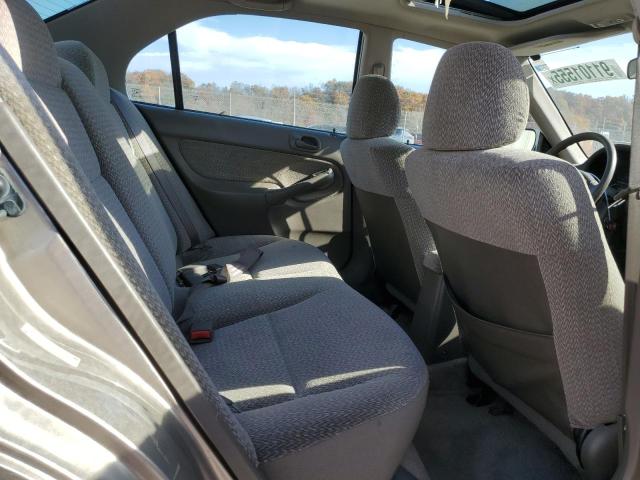 1HGEJ8647YL025677 - 2000 HONDA CIVIC EX TAN photo 10