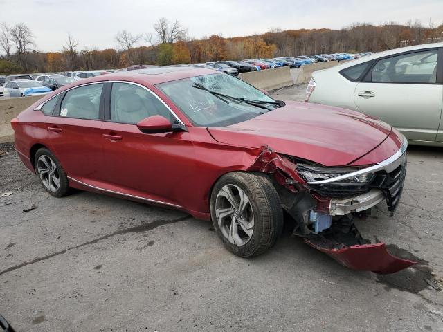 1HGCV1F46JA065012 - 2018 HONDA ACCORD EX RED photo 4