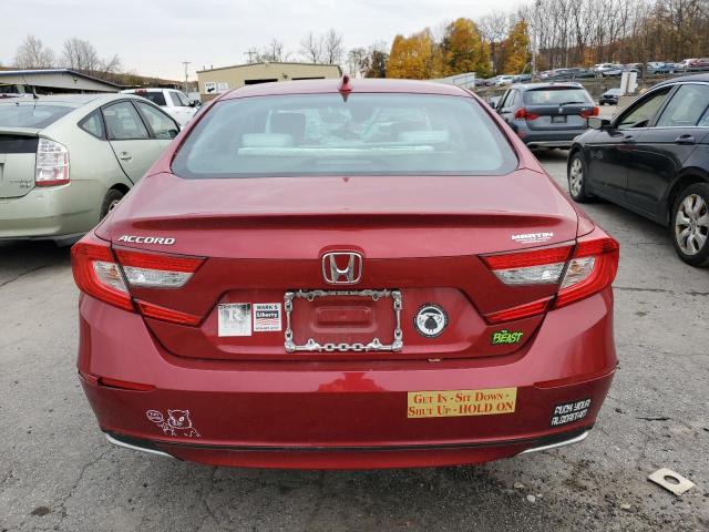 1HGCV1F46JA065012 - 2018 HONDA ACCORD EX RED photo 6
