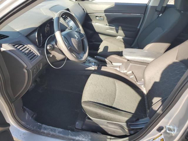 JA4ARUAU7MU035890 - 2021 MITSUBISHI OUTLANDER ES ვერცხლისფერი ფოტო 7