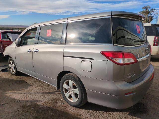 JN8AE2KP5C9044785 - 2012 NISSAN QUEST S ნაცრისფერი ფოტო 2
