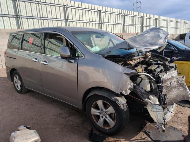 JN8AE2KP5C9044785 - 2012 NISSAN QUEST S ნაცრისფერი ფოტო 4