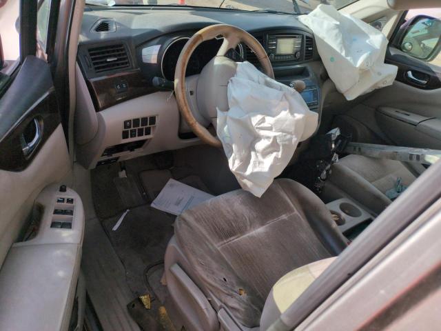 JN8AE2KP5C9044785 - 2012 NISSAN QUEST S ნაცრისფერი ფოტო 8