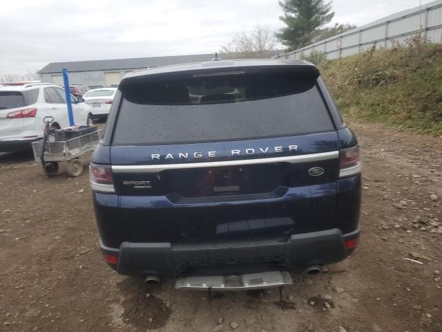 SALWR2PF4GA656978 - 2016 LAND ROVER RANGE ROVE HSE BLUE photo 6