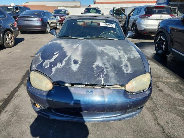JM1NB3537Y0155614 - 2000 MAZDA MX-5 MIATA BASE BLUE photo 5