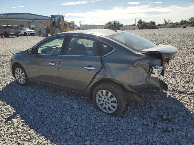 3N1AB7AP4FL654713 - 2015 NISSAN SENTRA S 灰色 照片 2