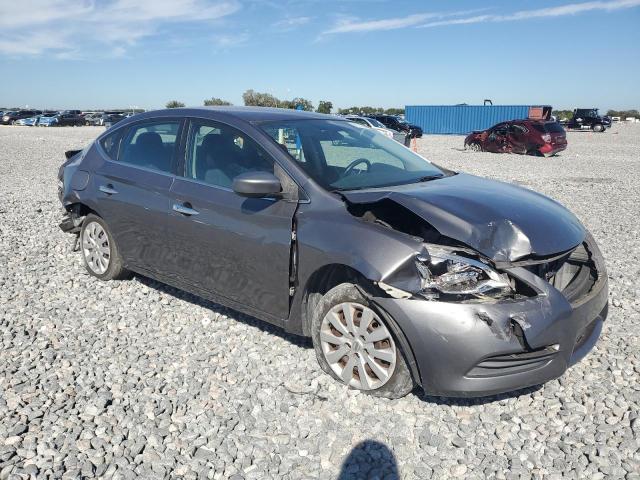 3N1AB7AP4FL654713 - 2015 NISSAN SENTRA S 灰色 照片 4