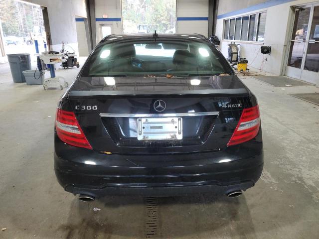 WDDGF8AB4EA896385 - 2014 MERCEDES-BENZ C 300 4MATIC BLACK photo 6