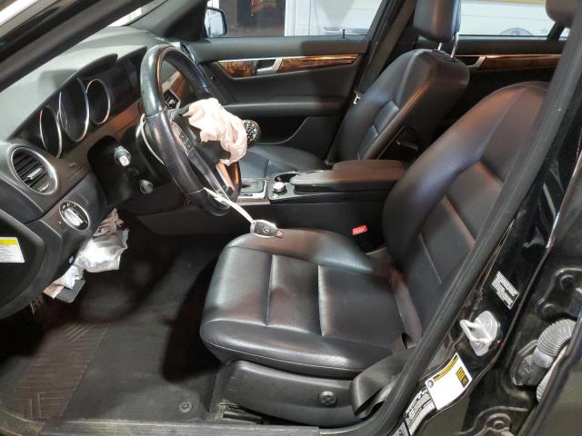 WDDGF8AB4EA896385 - 2014 MERCEDES-BENZ C 300 4MATIC BLACK photo 7