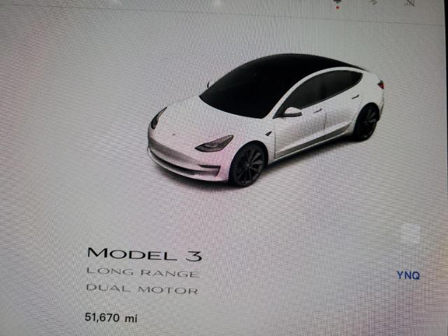 5YJ3E1EB8NF107322 - 2022 TESLA MODEL 3 Biały zdjęcie 9