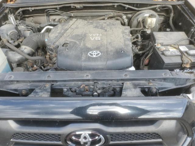 3TMLU4EN4EM150470 - 2014 TOYOTA TACOMA DOUBLE CAB BLACK photo 11