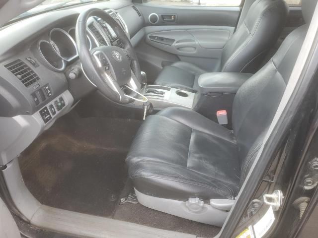 3TMLU4EN4EM150470 - 2014 TOYOTA TACOMA DOUBLE CAB BLACK photo 7