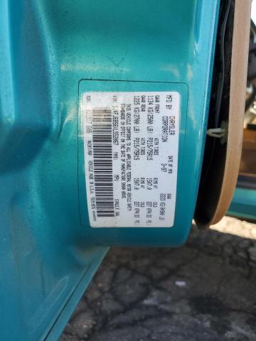 1J4FJ68S6VL552067 - 1997 JEEP CHEROKEE SPORT TURQUOISE photo 12