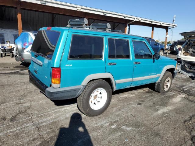 1J4FJ68S6VL552067 - 1997 JEEP CHEROKEE SPORT TURQUOISE photo 3