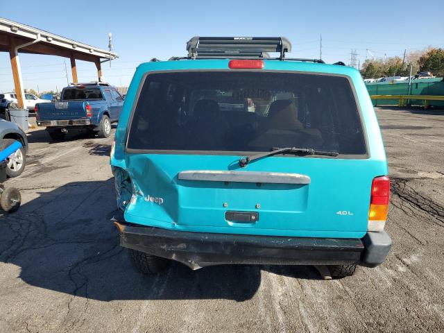 1J4FJ68S6VL552067 - 1997 JEEP CHEROKEE SPORT TURQUOISE photo 6