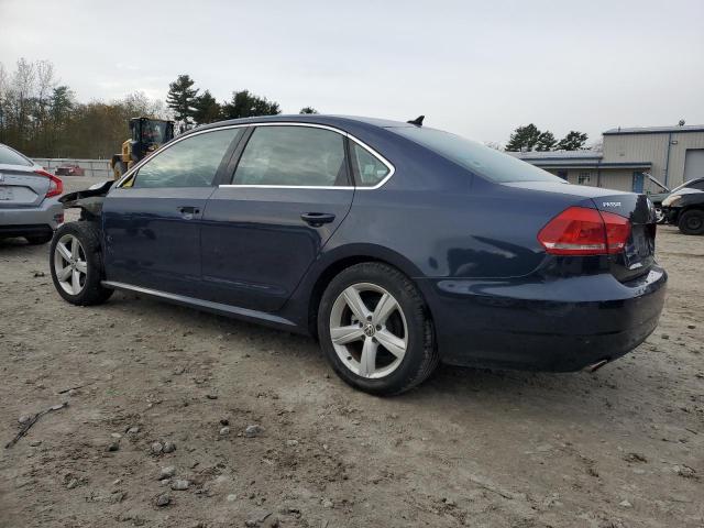 1VWBP7A36DC055785 - 2013 VOLKSWAGEN PASSAT SE 蓝色 照片 2