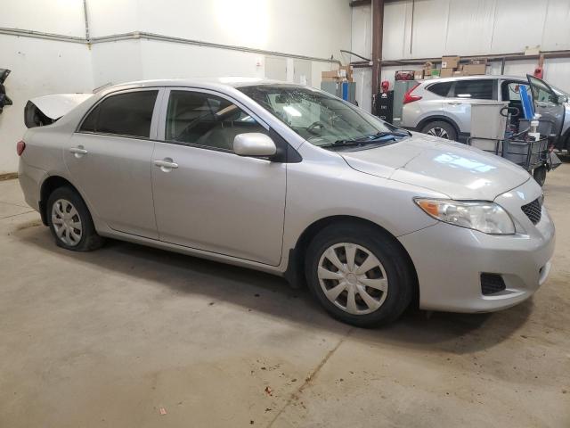 2T1BU40E19C012855 - 2009 TOYOTA COROLLA BASE SILVER photo 4