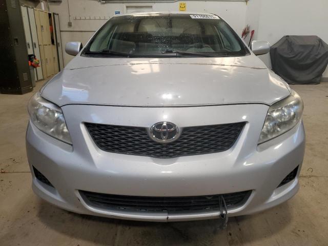 2T1BU40E19C012855 - 2009 TOYOTA COROLLA BASE SILVER photo 5