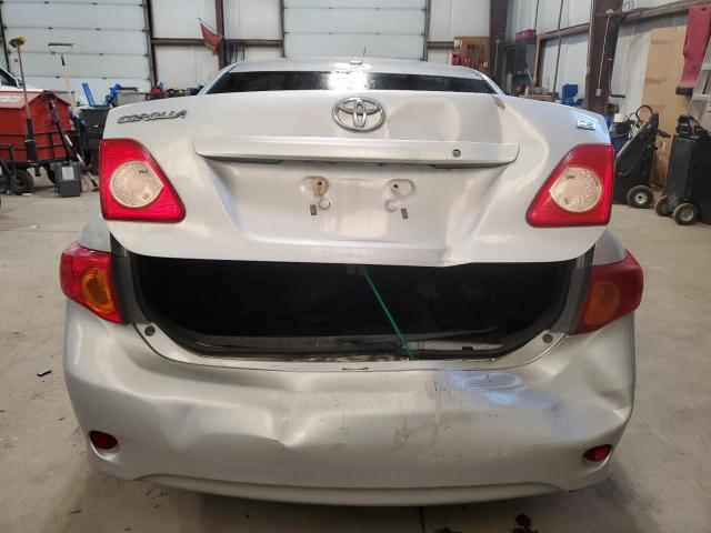 2T1BU40E19C012855 - 2009 TOYOTA COROLLA BASE SILVER photo 6