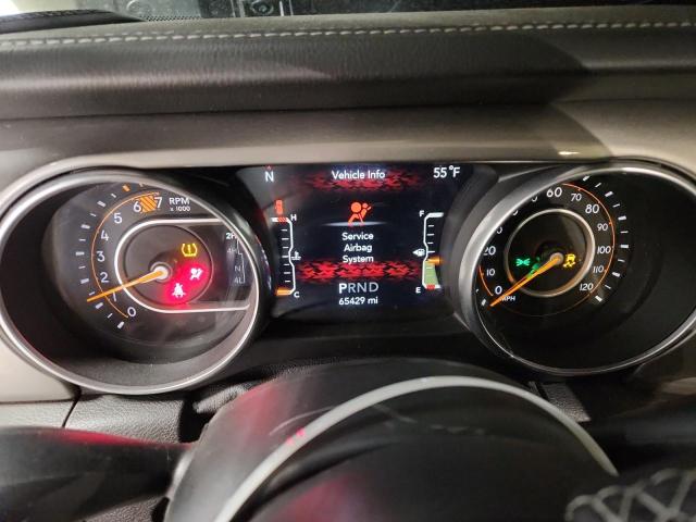 1C4HJXEN7KW506874 - 2019 JEEP WRANGLER U SAHARA ვერცხლისფერი ფოტო 9