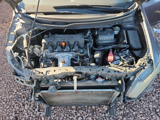 19XFB2F9XEE000866 - 2014 HONDA CIVIC EXL Մոխրագույն լուսանկար 11