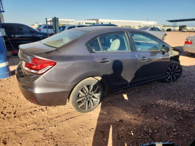 19XFB2F9XEE000866 - 2014 HONDA CIVIC EXL Մոխրագույն լուսանկար 3