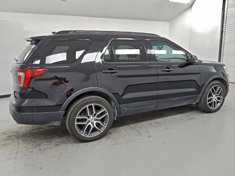 1FM5K8GT2HGA85730 - 2017 FORD EXPLORER SPORT BLACK photo 3