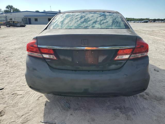 2HGFB2F84DH537003 - 2013 HONDA CIVIC EX BLACK photo 6