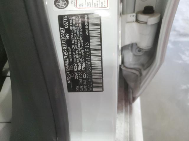 WDDHF8JB2GB176813 - 2016 MERCEDES-BENZ E 350 4MATIC WHITE photo 12