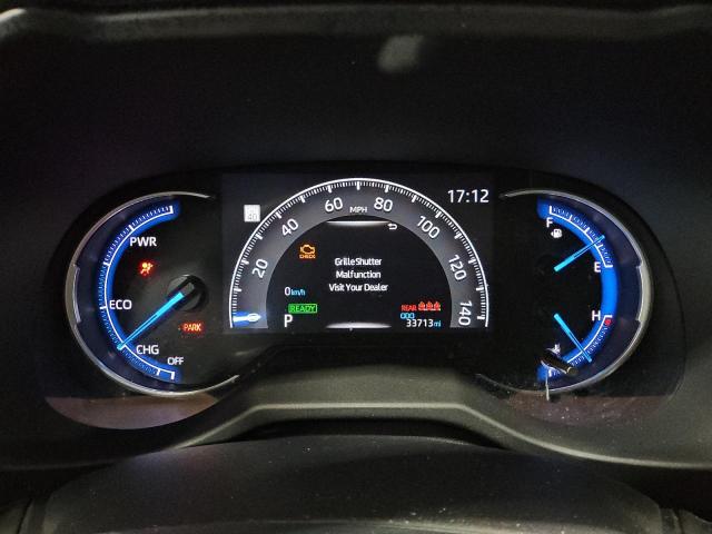 4T3LWRFV0PU105372 - 2023 TOYOTA RAV4 LE შავი ფოტო 9