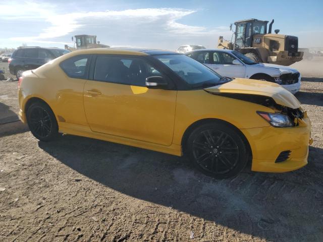 JTKJF5C74C3029036 - 2012 TOYOTA SCION TC YELLOW photo 4