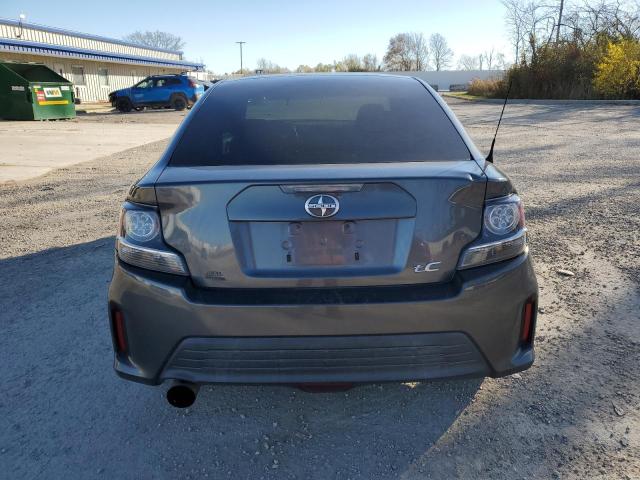 JTKJF5C73E3074441 - 2014 TOYOTA SCION TC GRAY photo 6