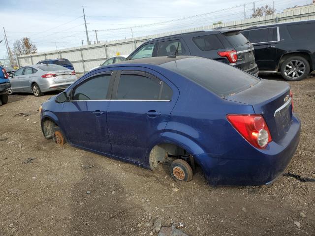 1G1JC5SB7D4164750 - 2013 CHEVROLET SONIC LT BLUE photo 2