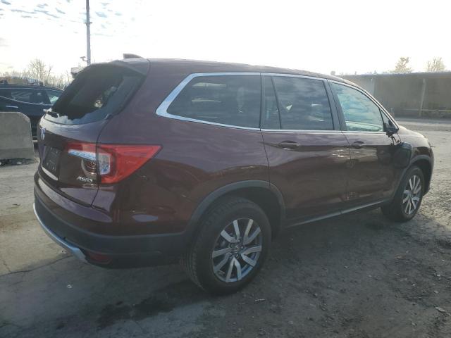 5FNYF6H30KB097563 - 2019 HONDA PILOT EX برغندي صورة 3