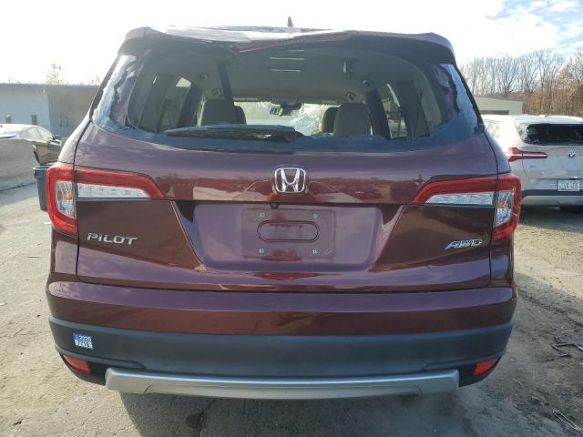 5FNYF6H30KB097563 - 2019 HONDA PILOT EX برغندي صورة 6