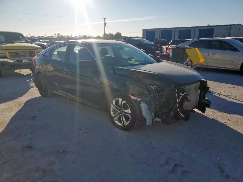 2HGFC2F58HH523288 - 2017 HONDA CIVIC LX 黑色 照片 4