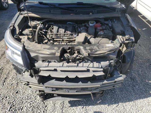 1FM5K7D81JGC06537 - 2018 FORD EXPLORER XLT Graphite photo 12