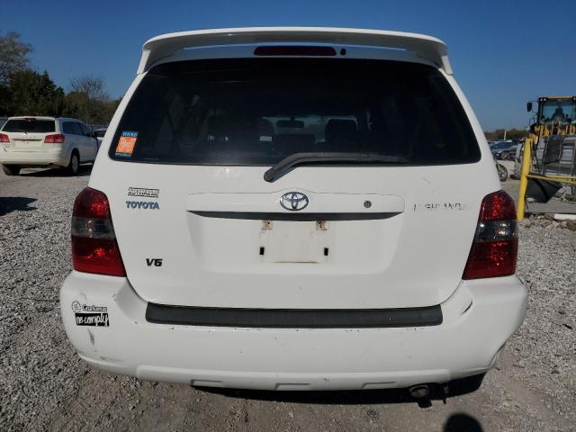 JTEDP21A940024024 - 2004 TOYOTA HIGHLANDER BASE Biały zdjęcie 6