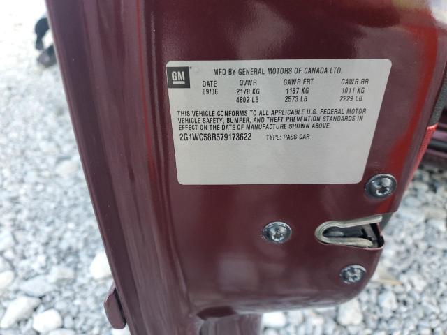 2G1WC58R579173622 - 2007 CHEVROLET IMPALA LT Bordo fotoğraf 13